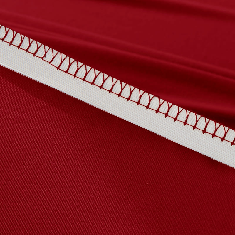 couture housse de fauteuil relax rouge