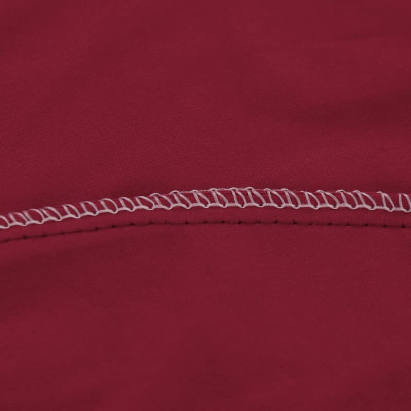 couture housse extensible vin rouge pour coussin assise canapé