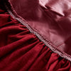 couture Housse pour coussin d&#39;assise de canapé cuir pu rouge