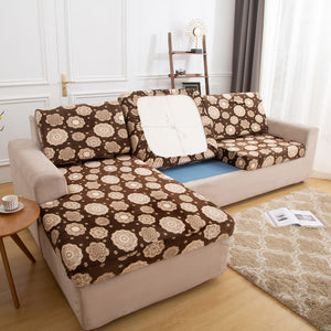 miniature textile housse pour coussin assise canape peluche mosaïque
