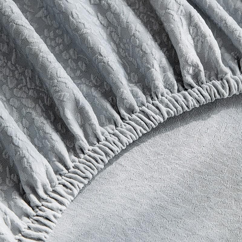 Élastique housse de canapé imperméable gris clair