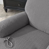 élastique housse de fauteuil relax microfibre grise