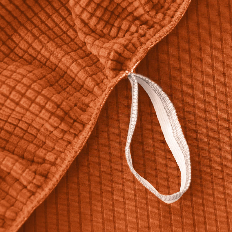 élastique housse de fauteuil relax orange