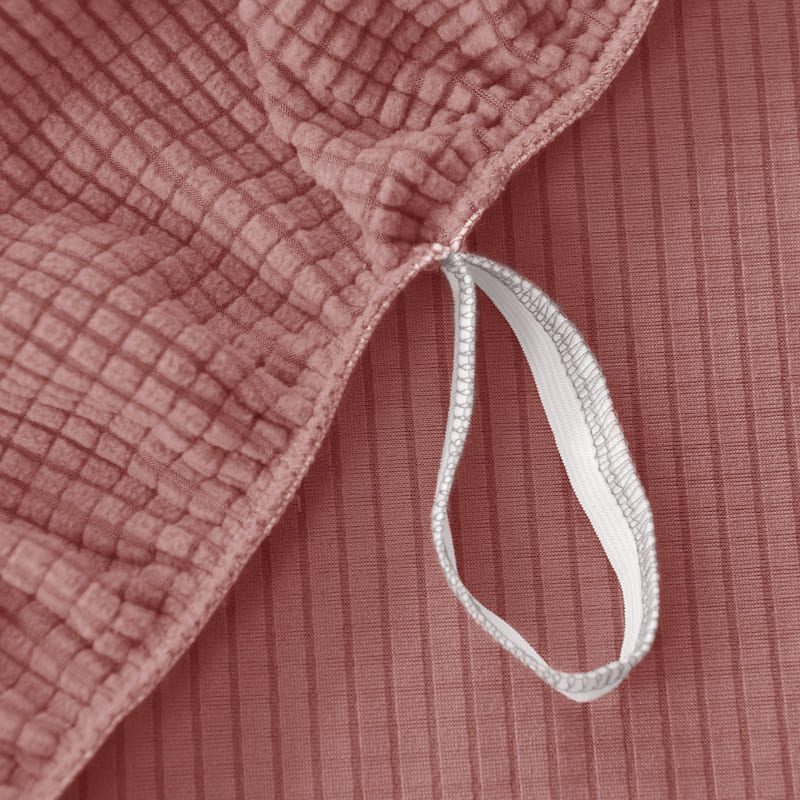 élastique housse de fauteuil relax rose