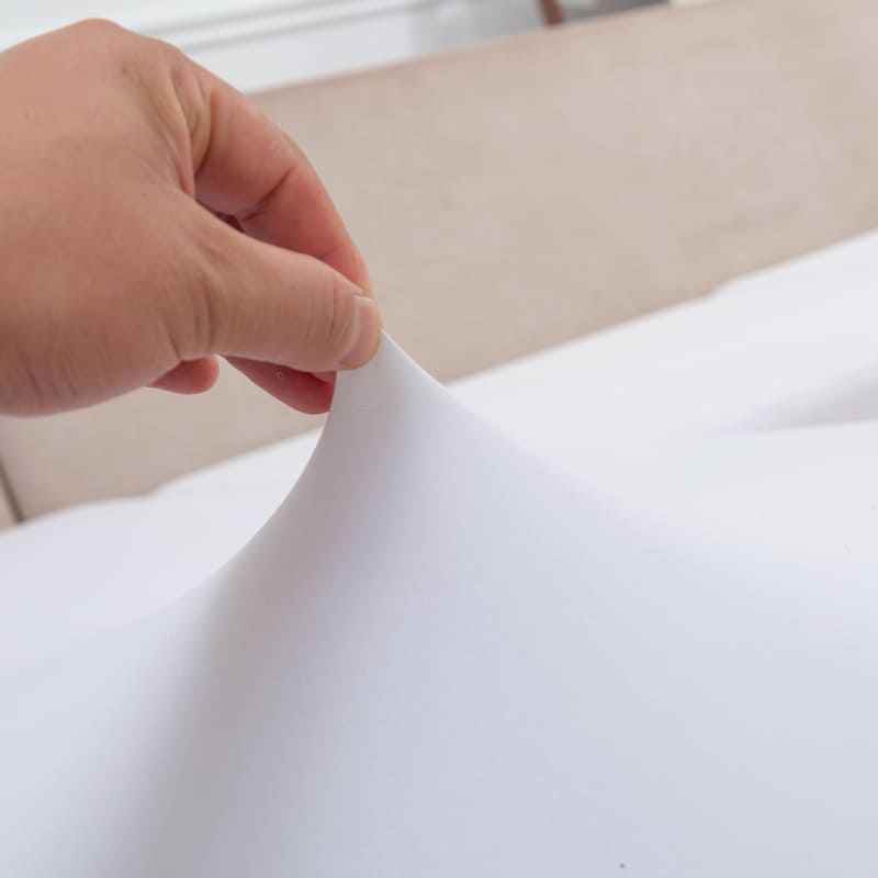 élastique housse extensible blanche pour coussin assise canapé