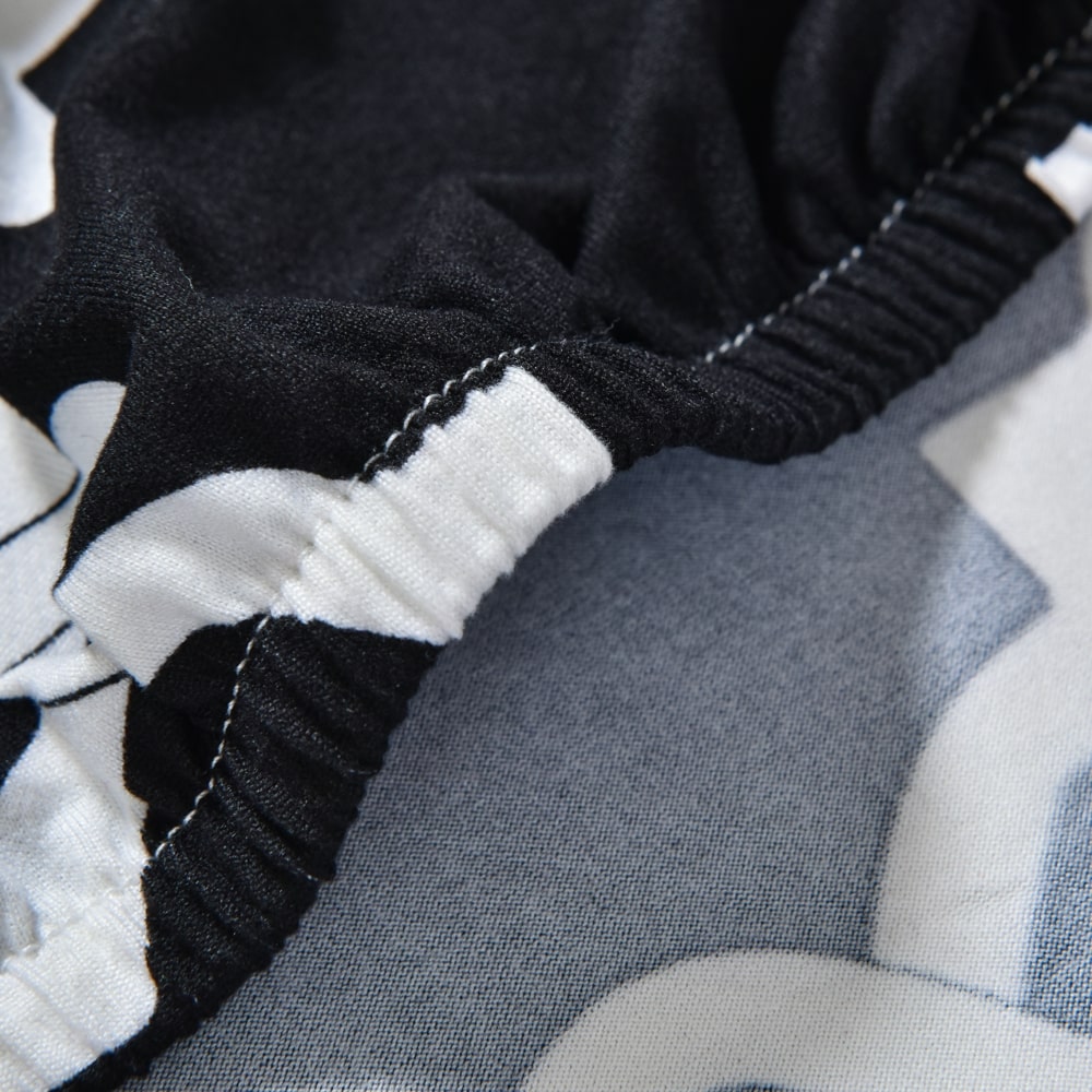 élastique housse de fauteuil cabriolet extensible noire pas cher