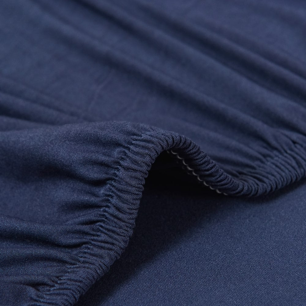 élastique housse de fauteuil cabriolet Bleu nuit pas cher