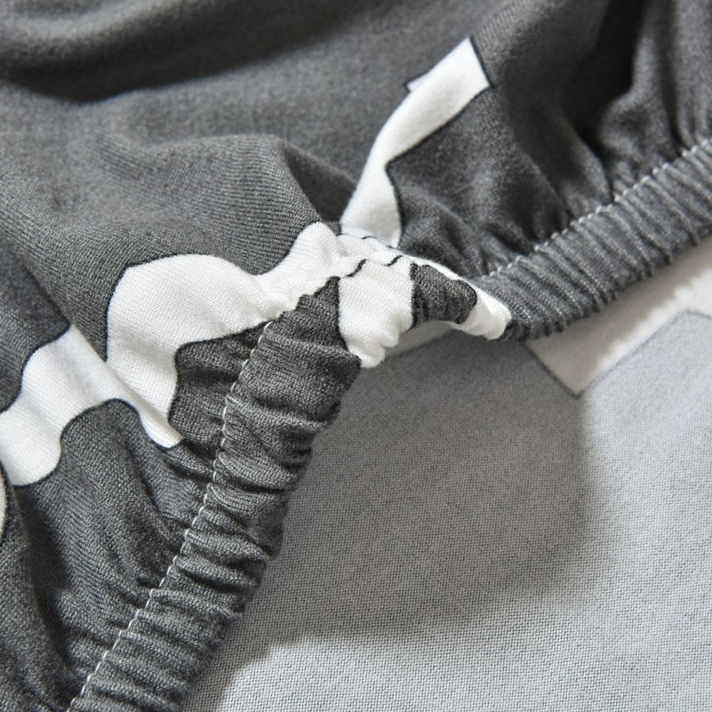 élastique housse de fauteuil cabriolet extensible grise pas cher