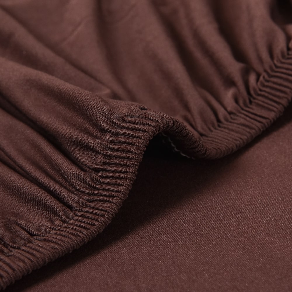 élastique housse de fauteuil cabriolet Marron pas cher