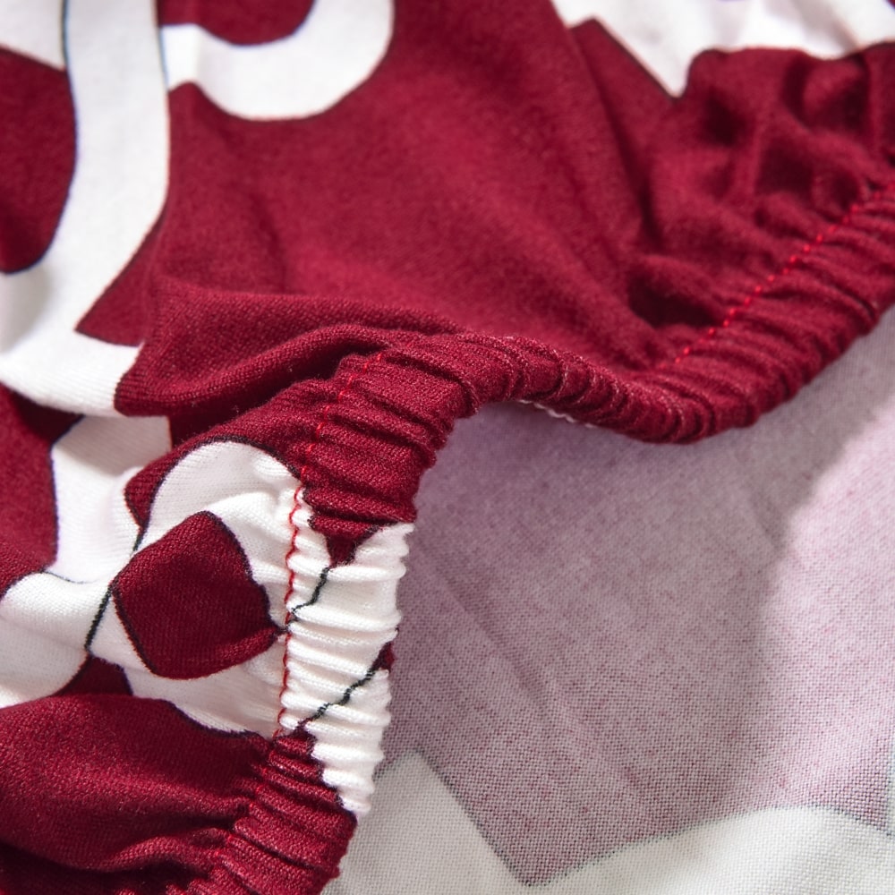 élastique housse de fauteuil cabriolet pourpre pas cher