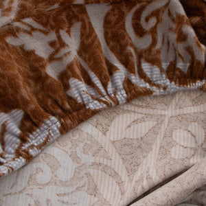 miniature textile housse pour coussin assise canape peluche baroque