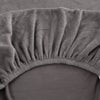 élastique housse pour coussin assise canape peluche grise
