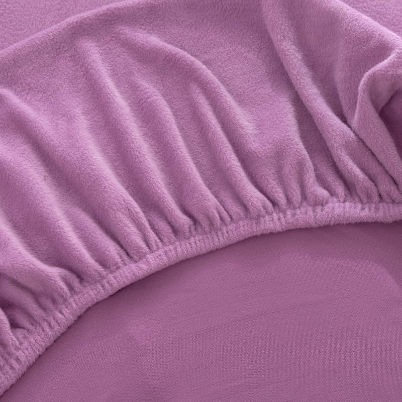 élastique housse pour coussin assise canape peluche lavande