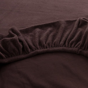 miniature textile housse pour coussin assise canape peluche marron