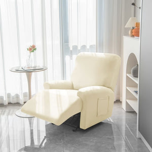 miniature couture housse de fauteuil relax blanc cassé
