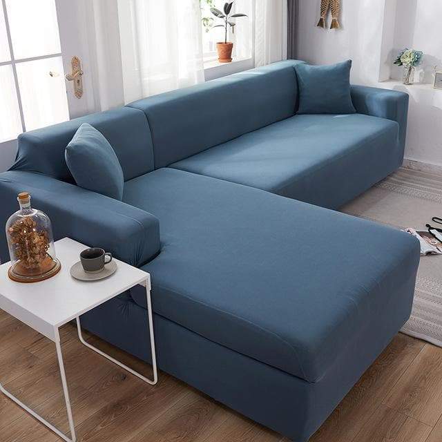 Housse De Canapé D'angle En L Pour Noël - Lavable, Polyester élasthanne - 4 Tailles (S à XL) - Déco Festive Et Protection Meuble - 2