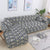 housse canapé d'angle extensible motif