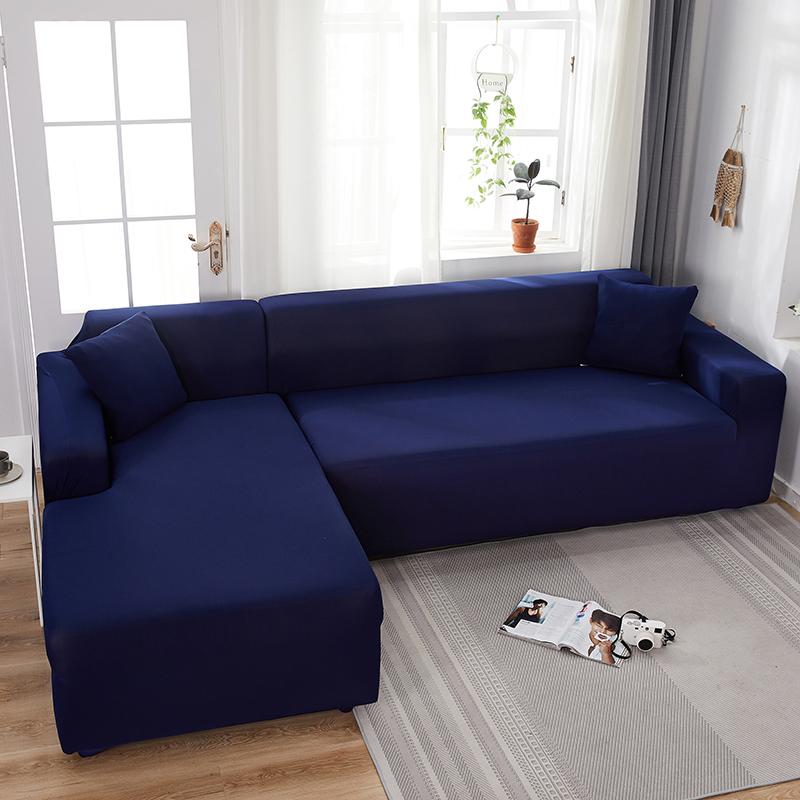 Housse De Canapé D'angle En L Pour Noël - Lavable, Polyester élasthanne - 4 Tailles (S à XL) - Déco Festive Et Protection Meuble - 6