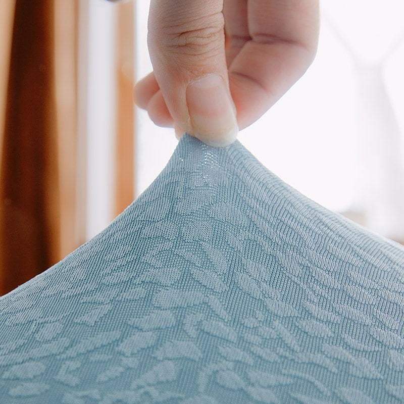 Housse de canapé imperméable extensible bleu ciel