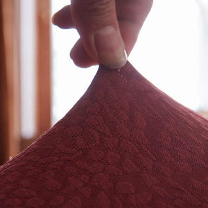 miniature Housse de canapé imperméable extensible rouge brique