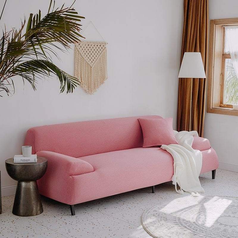 Housse de canapé imperméable rose