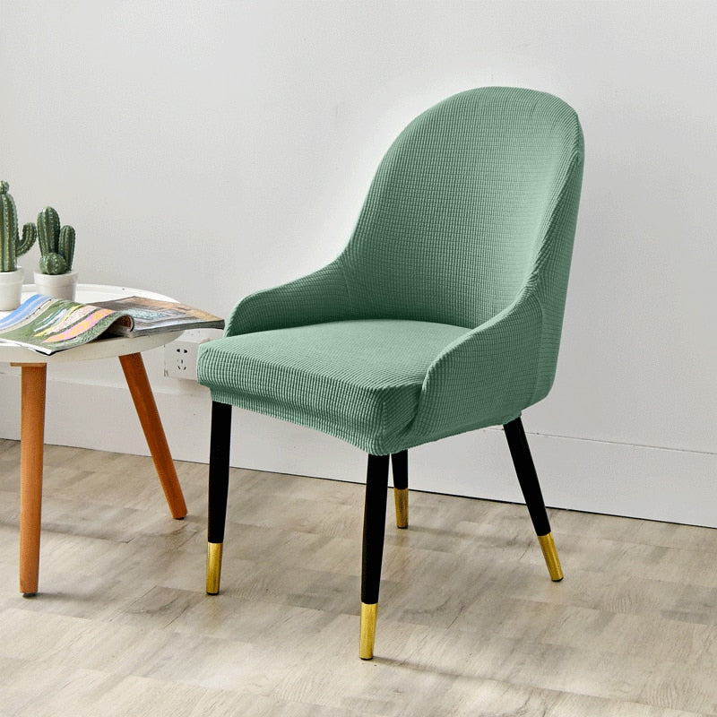 Housse de chaise scandinave Bjorli Vert amande
