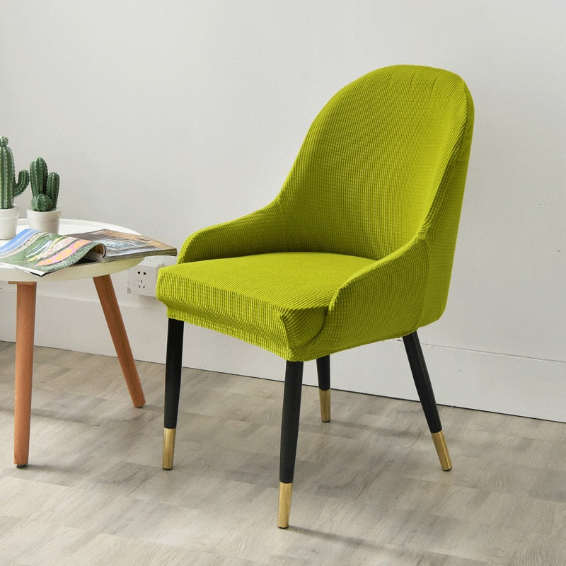 Housse de chaise scandinave Bjorli Vert anis
