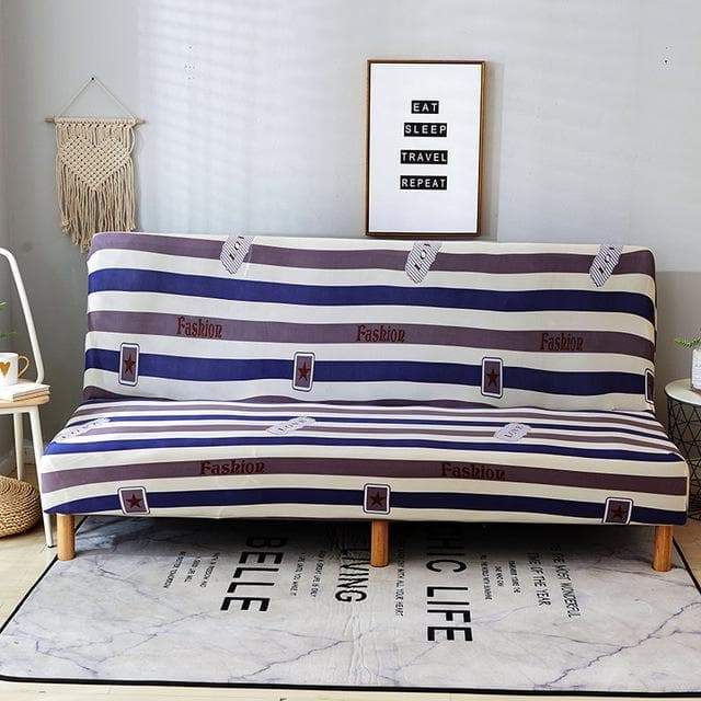 housse clic clac rayures