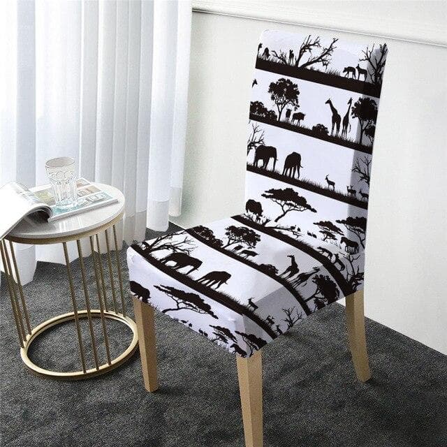 Housse de chaise africaine
