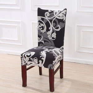 miniature housse de chaise extensible baroque
