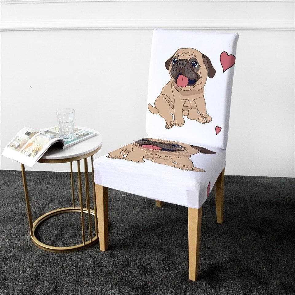 housse de chaise chiot