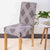 housse de chaise entrelas gris