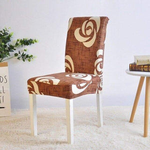 miniature housse de chaise marron vintage