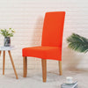 housse de chaise large orange