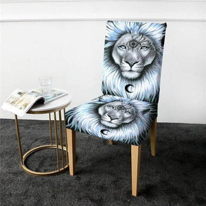 miniature housse de chaise lion lunaire