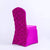 Housse de Chaise Mariage Fleur Magenta | Housse Design