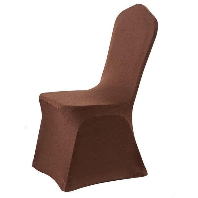 Housse de chaise mariage marron