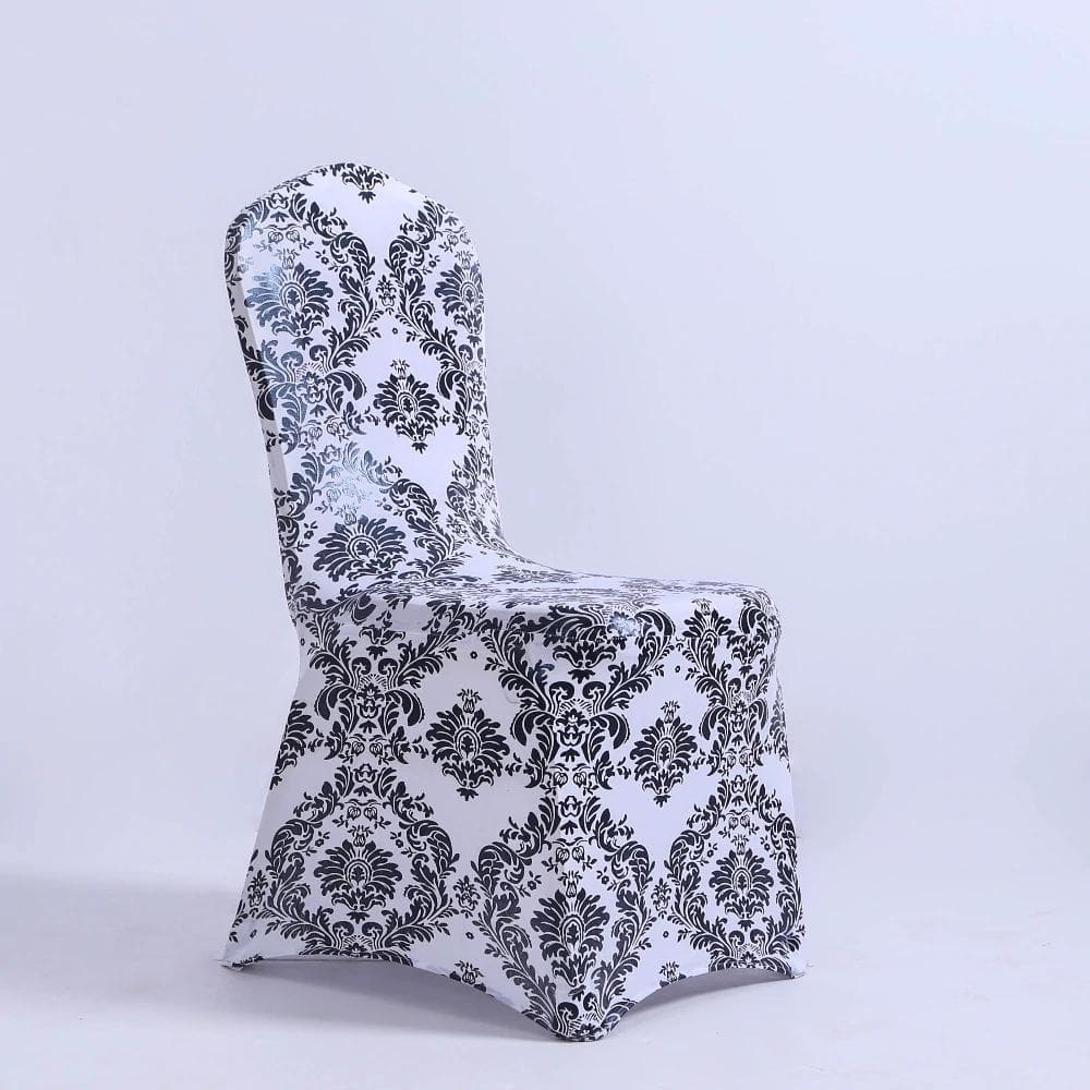 Housse de Chaise Mariage Prestigia Noir | Housse Design