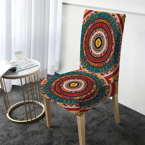 miniature Housse de chaise motif ethnique