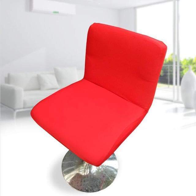 housse de chaise pied central noir