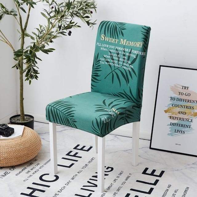 Housse de chaise romantique