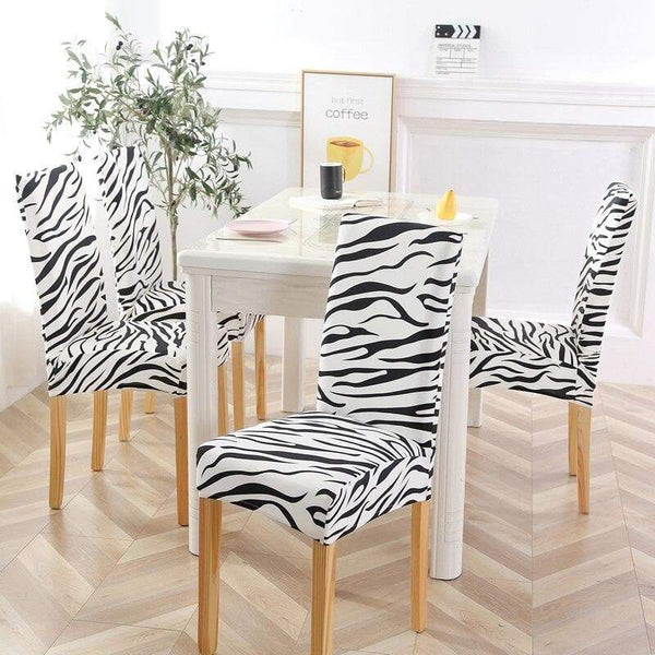 Housses De Chaise Extensibles Pour Fauteuils, Imprimé À Oreilles Housses De Chaise Extensibles Pour Fauteuils, Imprimé À Oreilles
