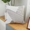 Housse de coussin angle scandinave