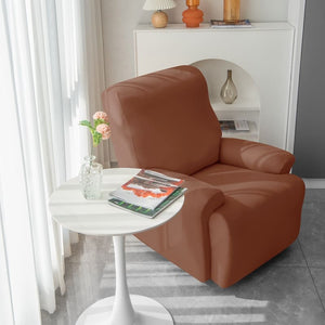 miniature couture housse de fauteuil relax brune