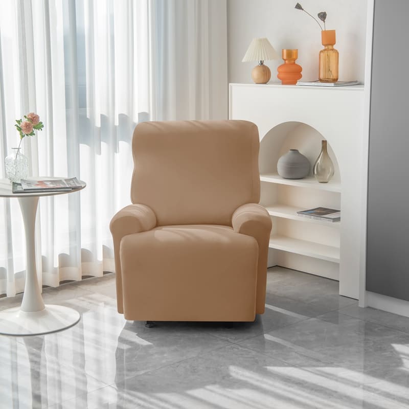 housse de fauteuil relax camel