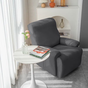 miniature couture housse de fauteuil relax gris foncé