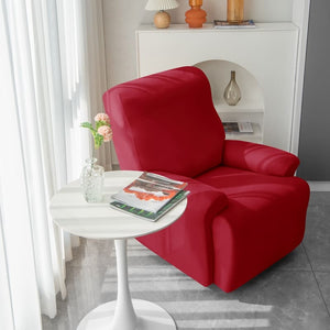 miniature couture housse de fauteuil relax rouge