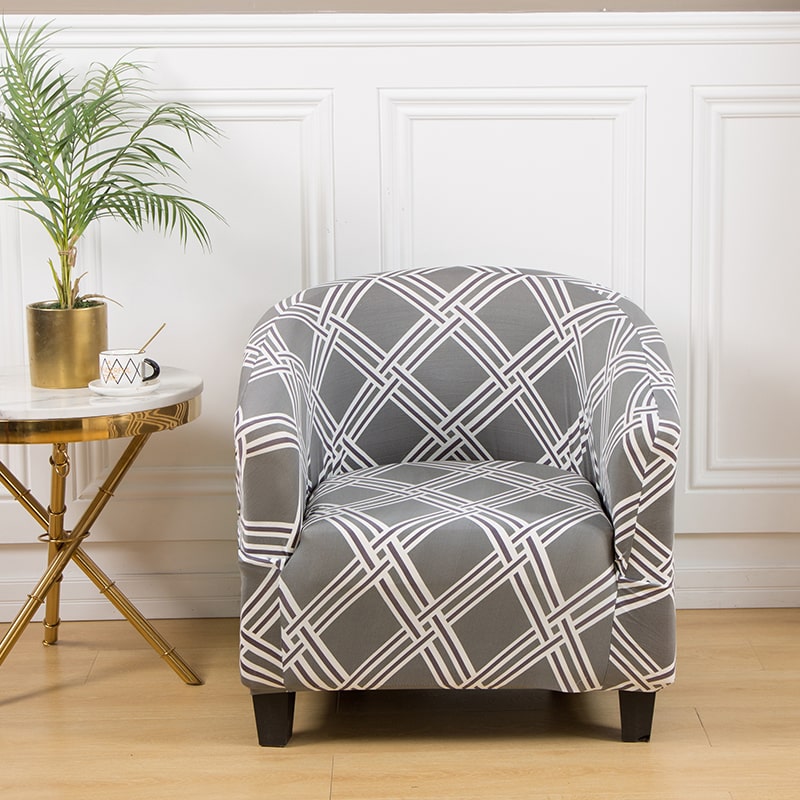 Housse de fauteuil cabriolet Entrelas Gris