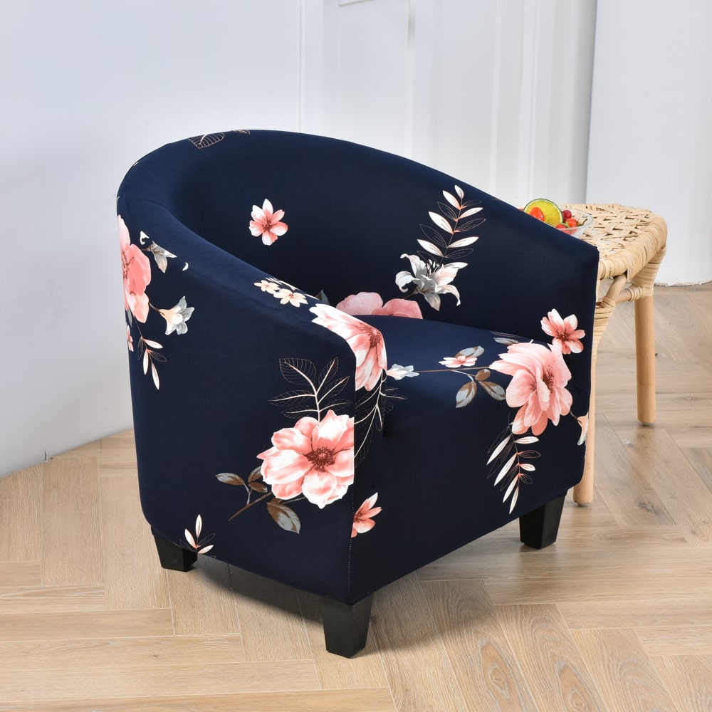 Housse de fauteuil cabriolet extensible Giacinta de profil