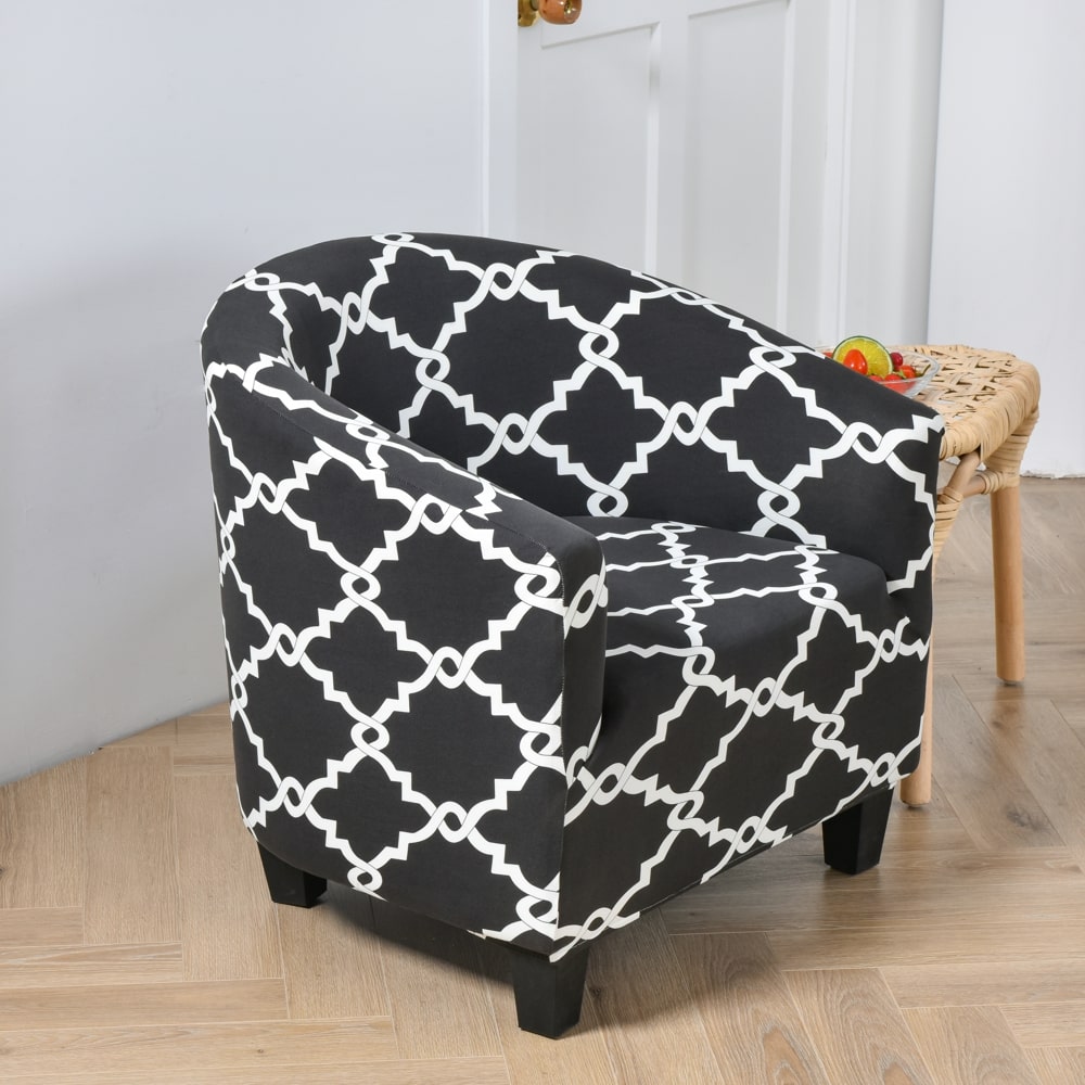 Housse de fauteuil cabriolet gris anthracite de profil